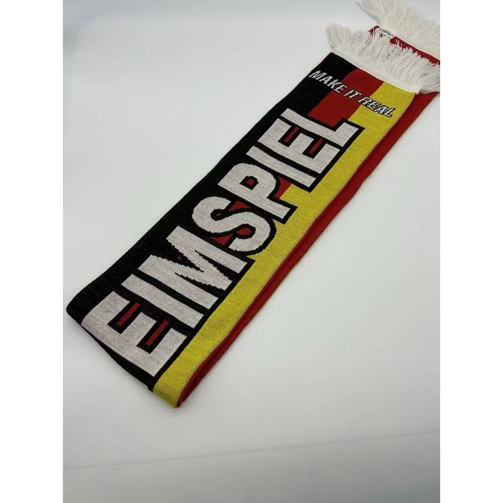 Vintage Coca Cola FIFA World Cup 2006 Scarf Germany Fan Schal Knit Memorabilia